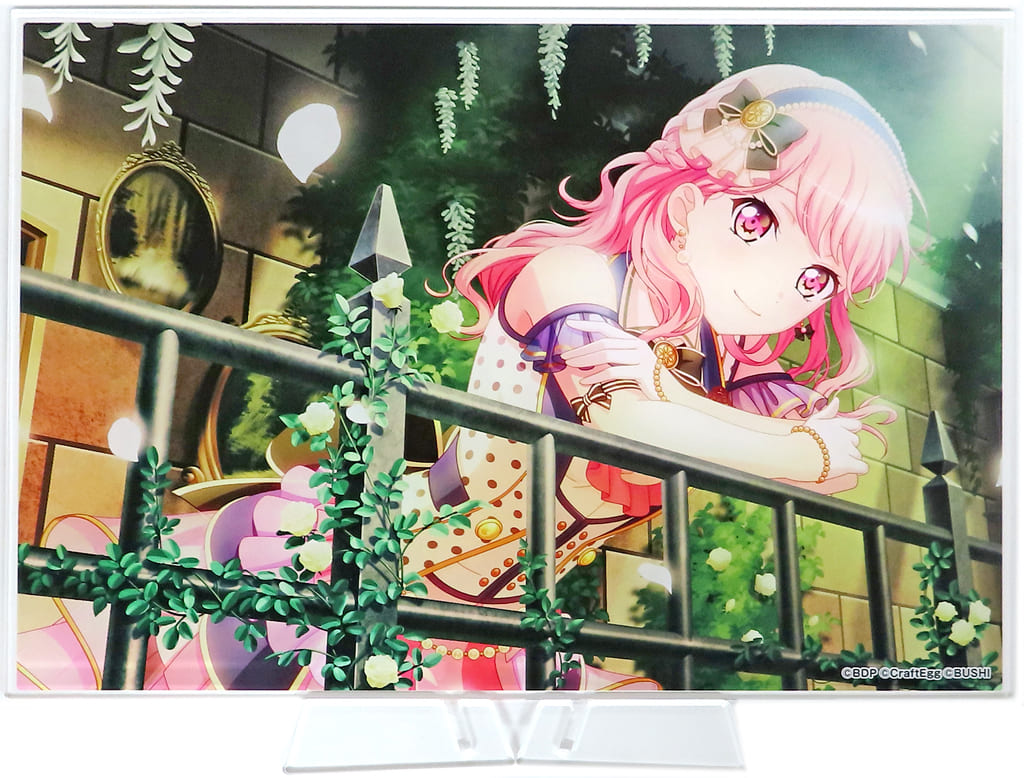 Aya Maruyama Bang Dream! Girls Band Party! Illustration Acrylic Board 2022 Vol.1 Gigo Limited Acrylic Stand [USED]