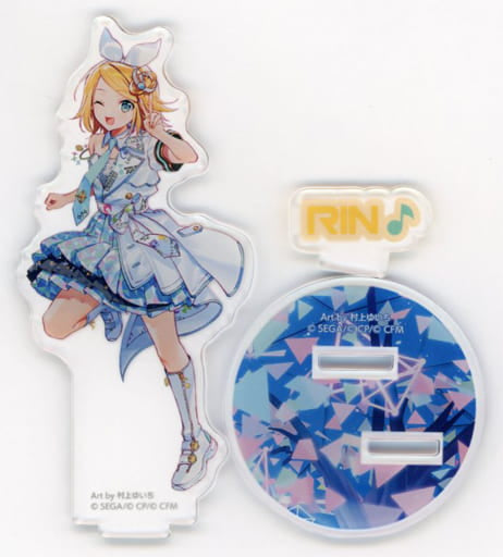 Rin Kagamine Hatsune Miku: Colorful Stage! Acrylic Stand Connect Live 2nd Anniversary Special Stage Limited Acrylic Stands [USED]