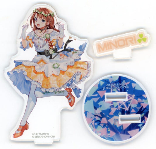 Minori Hanasato Hatsune Miku: Colorful Stage! Acrylic Stand Connect Live 2nd Anniversary Special Stage Limited Acrylic Stands [USED]