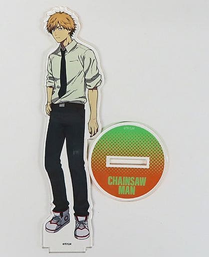 Chainsaw Man Denji Acrylic Figure MAPPA TSUTAYA Chainsaw Man Mini Animation Artwork Exhibition Limited Acrylic Stands [USED]