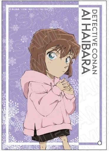 Ai Haibara Snow Ver. Detective Conan Mini Acrylic Art Acrylic Stand [USED]