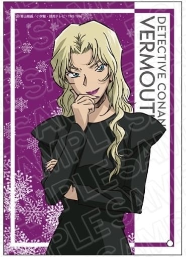 Vermouth Snow Ver. Detective Conan Mini Acrylic Art Acrylic Stand [USED]