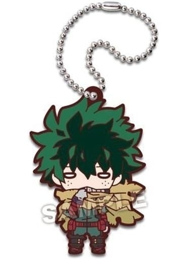 Izuku Midoriya My Hero Academia Nitotan Hero VS Villain Rubber Mascot Key Chain [USED]