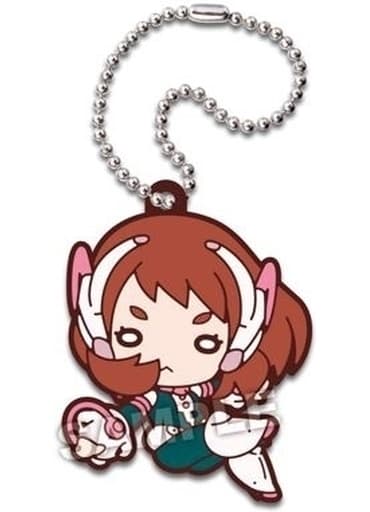 Ochaco Uraraka My Hero Academia Nitotan Hero VS Villain Rubber Mascot Key Chain [USED]