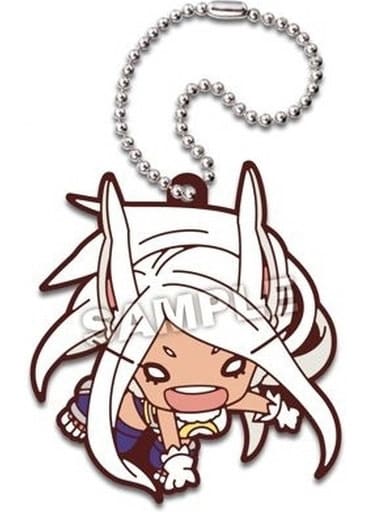 Mirko My Hero Academia Nitotan Hero VS Villain Rubber Mascot Key Chain [USED]