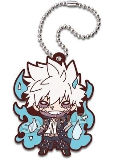 Dabi My Hero Academia Nitotan Hero VS Villain Rubber Mascot Key Chain [USED]