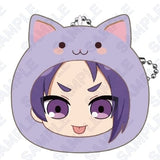 Reo Mikage Marumates Pattern Blue Lock Mochifuwa Cushion Key Chain Key Ring [USED]