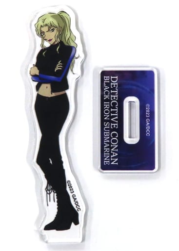 Vermouth Detective Conan: Black Iron Submarine Acrylic Stand Theater Limited Acrylic Stand [USED]