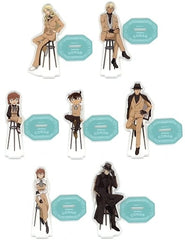 Vermouth, etc. Detective Conan Sega Lucky Kuji Trad Style Collection Acrylic Stand Prize G All 7 Types Set Acrylic Stand [USED]