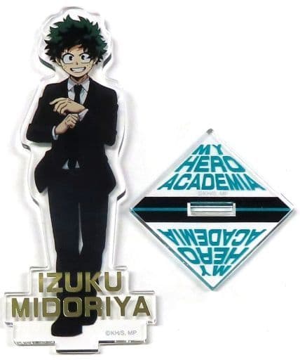 My Hero Academia Izuku Midoriya Suit Costume Foil Stamped Acrylic Stand Acrylic Stands [USED]