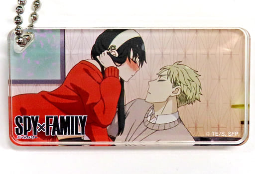 Loid Forger Yor Forger SPY x FAMILY Scene Picture Acrylic Key Chain Vol.3 B Wit Clw Spy Family Shop Limited Key Chain [USED]