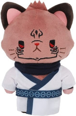 Ryomen Sukuna Jujutsu Kaisen withCAT Plush Key Chain with Eye Mask Key Chain [USED]