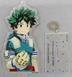 Izuku Midoriya My Hero Academia Acrylic Stand Keychain Toho Animation 10 Years Anime Japan 2023 Limited Key Chain [USED]