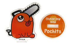 Chainsaw Man Pochita Chainsaw Man Bukubu Acrylic Stand animate Store Limited Box Purchase Privilege Acrylic Stands [USED]