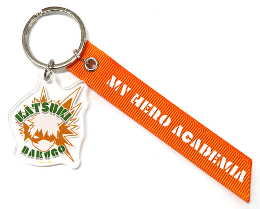 My Hero Academia Katsuki Bakugo Tape Keychain Keychains [USED]