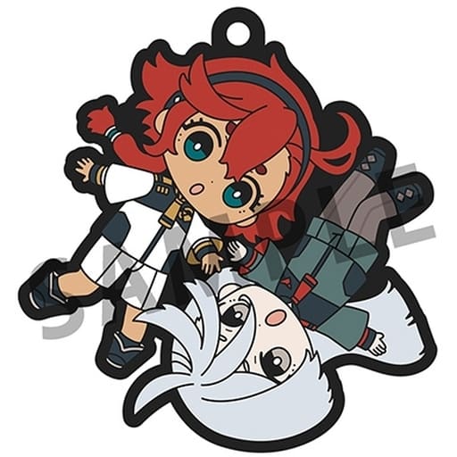 Suletta Miorine Mobile Suit Gundam: The Witch from Mercury Buddycolle Rubber Mascot Key Ring [USED]