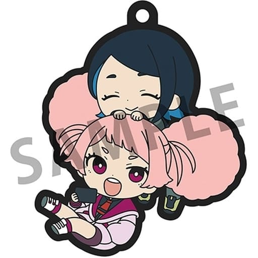 Chuchu Nika Mobile Suit Gundam: The Witch from Mercury Buddycolle Rubber Mascot Key Ring [USED]