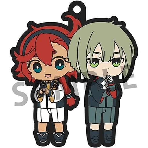 Suletta Elan Mobile Suit Gundam: The Witch from Mercury Buddycolle Rubber Mascot Key Ring [USED]