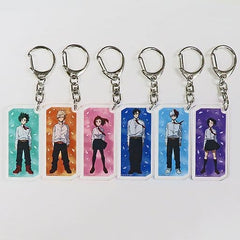 My Hero Academia Izuku Midoriya & Others Trading Acrylic Keychains All 6 Types Set Keychains [USED]