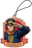 Saichi Sugimoto Golden Kamuy Wooden Mascot Key Chain [USED]