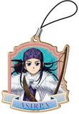 Asirpa Golden Kamuy Wooden Mascot Key Chain [USED]