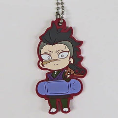 Shinazugawa Genya Demon Slayer: Kimetsu no Yaiba Charabanchoukou Rubber Mascot 11th Form Key Chain [USED]