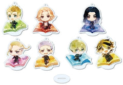 Keisuke Baji, etc. Tokyo Revengers Charaderu Art Marutto Stand Keychain 01 Part 1 All 7 Types Set Key Chain [USED]