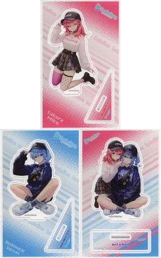 Sakura Miko, etc. VTuber Hololive Acrylic Stand Molly Online Vol.11 Limited All 3 Types Set Acrylic Stands [USED]