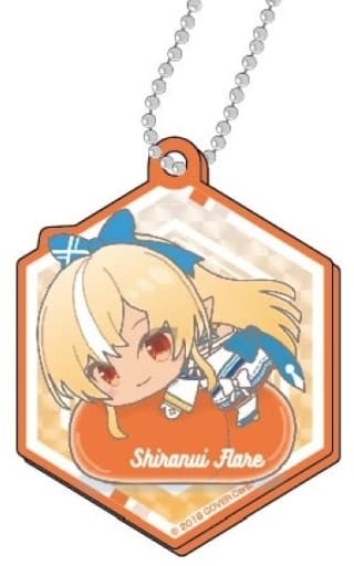 Flare Shiranui Vtuber Hololive Kiratto Decofla Acrylic Key Chain Hagumeets C Box Key Chain [USED]