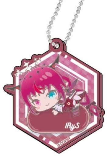 IRyS Vtuber Hololive Kiratto Decofla Acrylic Key Chain Hagumeets C Box Key Chain [USED]