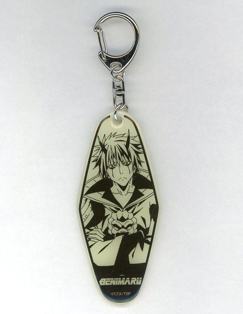 Benimaru That Time I Got Reincarnated as a Slime: The Movie Scarlet Bond Luminous Motel Key Chain Key Chain [USED]