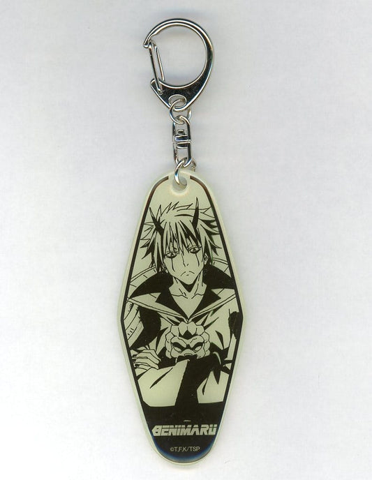 Benimaru That Time I Got Reincarnated as a Slime: The Movie Scarlet Bond Luminous Motel Key Chain Key Chain [USED]