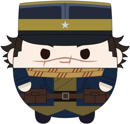 Saichi Sugimoto Golden Kamuy Fuwakororin Key Chain [USED]