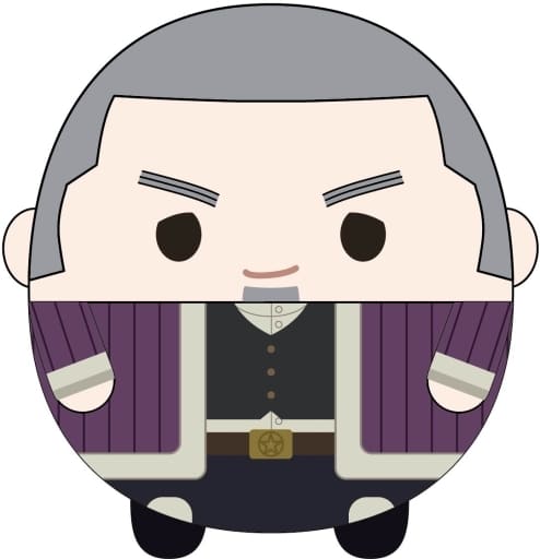 Shiraishi Yoshitake Golden Kamuy Fuwakororin Key Chain [USED]