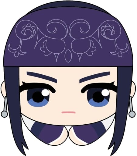 Asirpa Golden Kamuy Hagu Chara Collection Key Chain [USED]