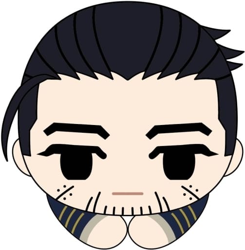 Hyakunosuke Ogata Golden Kamuy Hagu Chara Collection Mascot [USED]
