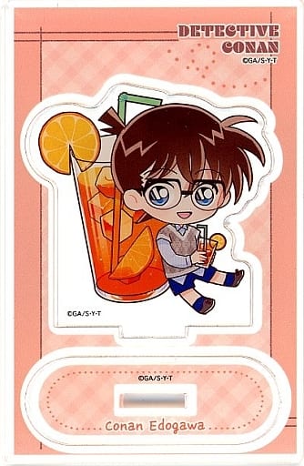 Conan Edogawa Detective Conan Charapeko Trading Acrylic Keychain Acrylic Stand [USED]