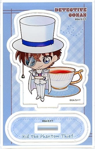 Kid the Phantom Thief Detective Conan Charapeko Trading Acrylic Keychain Acrylic Stand [USED]