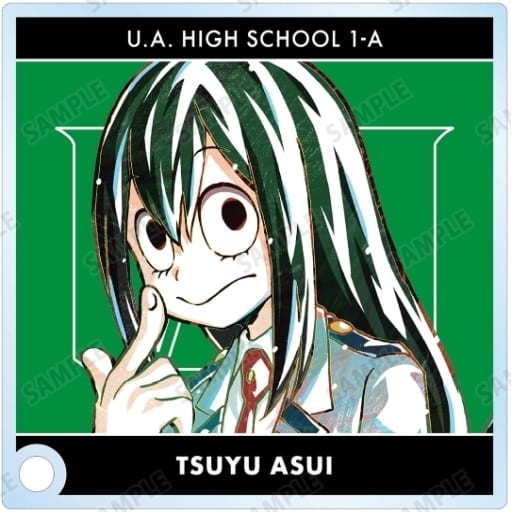 My Hero Academia Tsuyu Asui Ani-Art Part 4 Vol.2 Trading Acrylic Stand Panel Ver.B Acrylic Stands [USED]