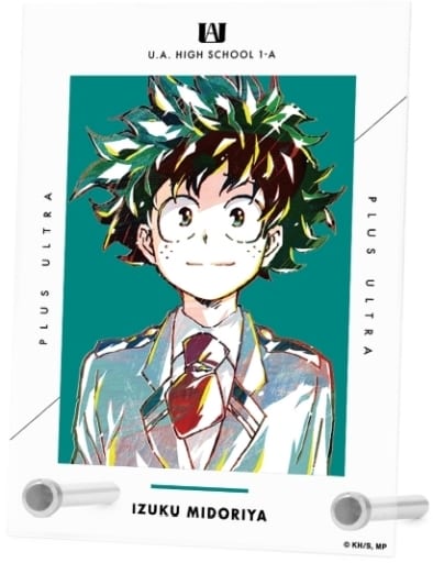 My Hero Academia Izuku Midoriya Ani-Art Part 4 Vol.2 A6 Acrylic Panel Acrylic Stands [USED]