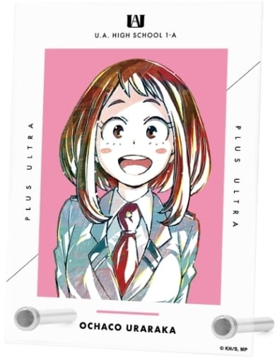 My Hero Academia Ochaco Uraraka Ani-Art Part 4 Vol.2 A6 Acrylic Panel Acrylic Stands [USED]