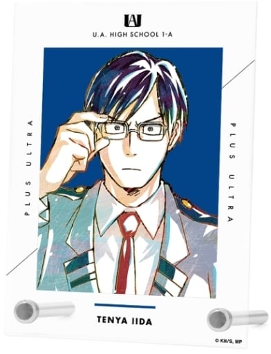 My Hero Academia Tenya Iida Ani-Art Part 4 Vol.2 A6 Acrylic Panel Acrylic Stands [USED]