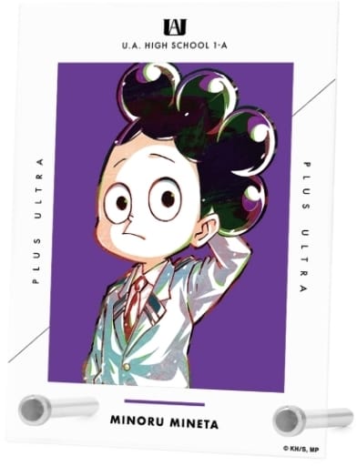 My Hero Academia Minoru Mineta Ani-Art Part 4 Vol.2 A6 Acrylic Panel Acrylic Stands [USED]