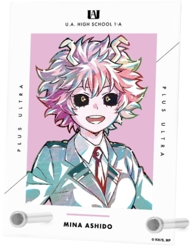 My Hero Academia Mina Ashido Ani-Art Part 4 Vol.2 A6 Acrylic Panel Acrylic Stands [USED]