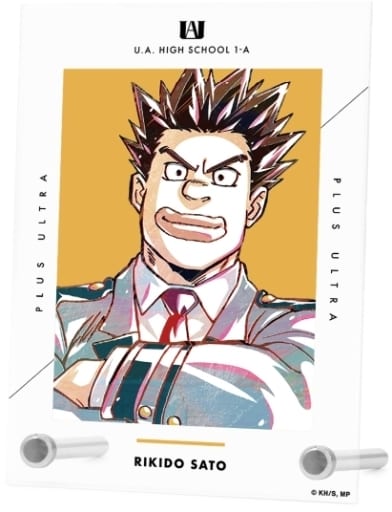 My Hero Academia Rikido Sato Ani-Art Part 4 Vol.2 A6 Acrylic Panel Acrylic Stands [USED]