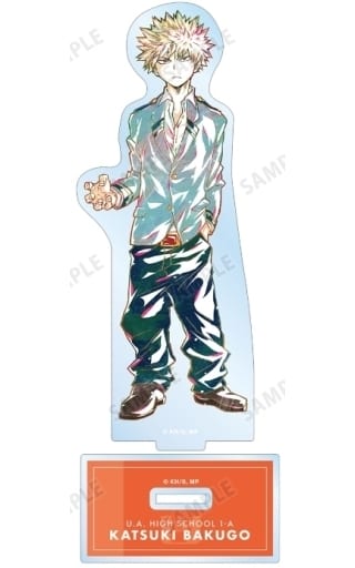 My Hero Academia Katsuki Bakugo Ani-Art Part 4 Vol.2 Big Acrylic Stand Acrylic Stands [USED]
