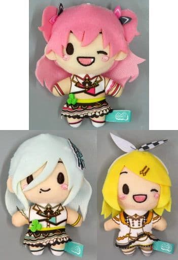 Airi Momoi, etc. Hatsune Miku: Colorful Stage! Fuwapuchi Mascot More More Jump! Vol.2 EX All 3 Types Set Mascot [USED]