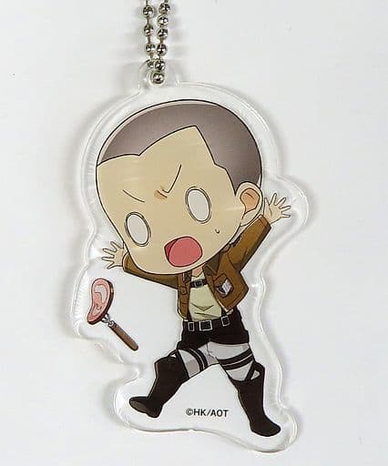 Connie Springer Attack on Titan Chronicle Trading Acrylic Key Chains Karaoke no Tetsujin Limited Key Chain [USED]