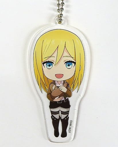 Krista Lenz Attack on Titan Chronicle Trading Acrylic Key Chains Karaoke no Tetsujin Limited Key Chain [USED]