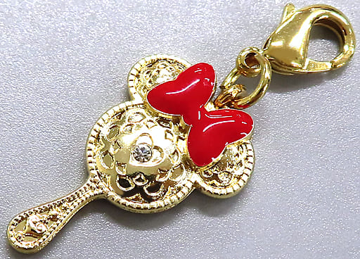 Mirror Disney Charm for Luggage Ornament Disney Resort 30th Anniversary The Happiness Year Disneyland Hotel Guests Limited Charm [USED]